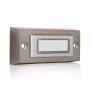 Byron DBW-21036 RVS deurbeldrukker met naamplaatje