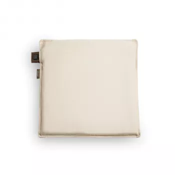 Duux Mellow verwarmd zitkussen beige 40x40 cm draadloos met accu DXLV51