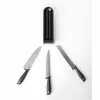 Brabantia Tasty+ messenblokset voor de lade, donkergrijs, 3 messen