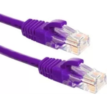 DSIT CAT6a U/UTP ethernet patchkabel 10m violet | 100% koper DC-U6A8-100