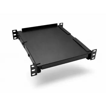 DSIT DS10-FO34 10 inch universele vaste bodem voor 450mm diepe kasten, 1U, zwart