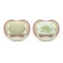 Philips Avent Ultra Air dag- en nachtfopspeen, 6-18 maanden, 2-pack