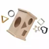 Baby's Only houten vormensorteerhuis speelgoed, Earth, 10+ maanden