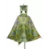 Souza! T-Rex dinosaurus kostuumcape met capuchon en masker, groen, 4-7 jaar