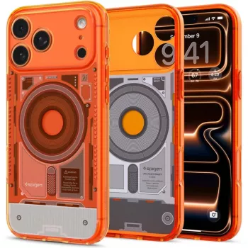 Spigen Ultra Hybrid Mag C1 hoesje voor iPhone 17 Pro Max / 18 Pro Max – mandarijn