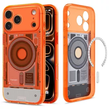 Spigen Ultra Hybrid Mag C1 hoesje voor iPhone 17 Pro Max / 18 Pro Max – mandarijn