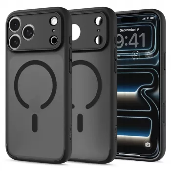SPIGEN Ultra Hybrid MagSafe iPhone 17 Pro Max / 18 Pro Max Frost zwart