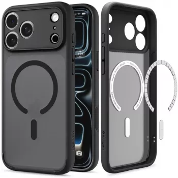 SPIGEN Ultra Hybrid MagSafe iPhone 17 Pro Max / 18 Pro Max Frost zwart