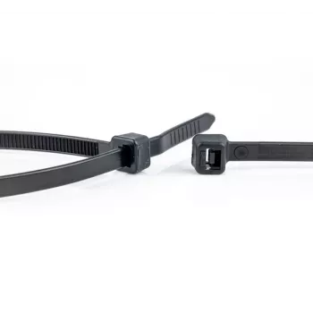 WKK 110256071 kabelbinder 430 mm x 4,8 mm zwart UV-gestabiliseerd 100 stuks