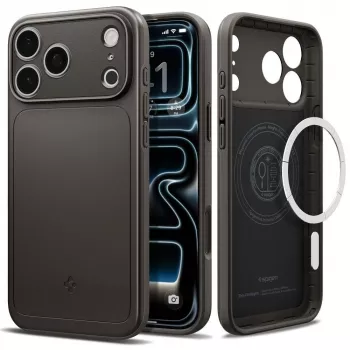 Spigen Thin Fit MagSafe-hoesje voor iPhone 17 Pro / 18 Pro – Gunmetal