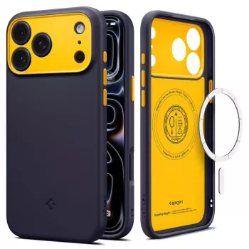 Spigen Nano Pop Hybrid MagSafe-hoesje voor iPhone 18 Pro / 17 Pro - navy blue