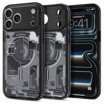 Spigen Ultra Hybrid MagSafe iPhone 17 Pro / 18 Pro Zero One zwart