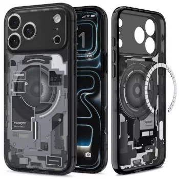 Spigen Ultra Hybrid MagSafe iPhone 17 Pro / 18 Pro Zero One zwart