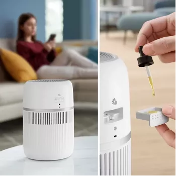 PHILIPS 4000 Series luchtbevochtiger HU4210/04 wit