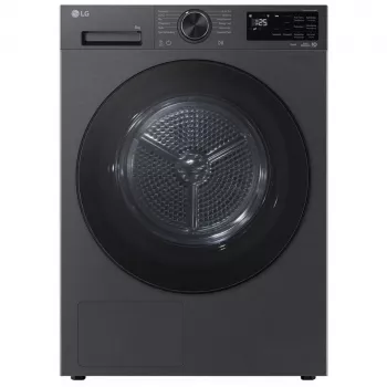 LG RT80X7B 8 kg warmtepompdroger met AI Dry, A+++, LED-touchdisplay, Wi-Fi
