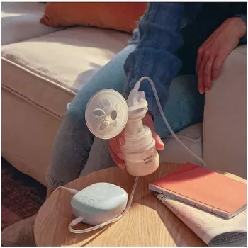 Philips Avent elektrische enkele melkafzuigpomp met 125ml fles
