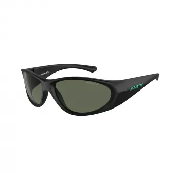 Arnette AN4342 rechthoekige zonnebril, matzwart/grijs, 62-17-125 mm AN4342-275871