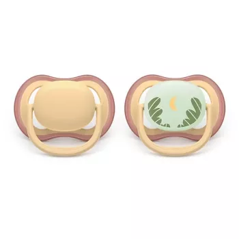 Philips Avent Ultra Air dag en nacht speen, 0-6 maanden, 2-pack