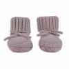 Lodger Slipper Merino Wool babyschoenen, roze, 0-6 maanden