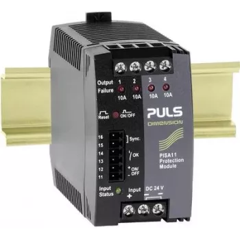 PULS DIMENSION PISA11.410 4-kanaals beveiligingsmodule 24V DC / 4 x 10A