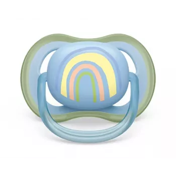 Philips Avent Ultra Air Deco speen Rainbow 0-6M jongens 1 stuk