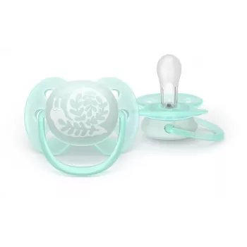Philips Avent Ultra Soft DECO Fopspeen 0-6 maanden, 2-pack