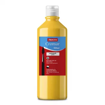 ARISTO Cromar vloeibare verf middelgeel 500 ml, 1 stk. (AR30920)