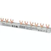 Eaton 3-fase vorkkamrail 10mm² 6 modules 63A EVG3PHAS/N/6MODUL/LS 303366