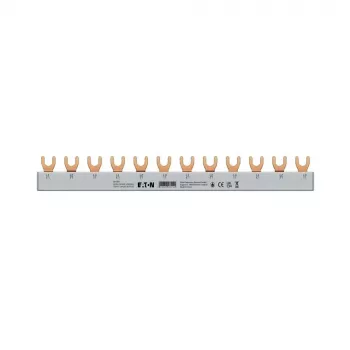 Eaton 3-fasen vork-sammelbus EVGK-3PHAS/12MODUL, 63A, 12 modules, 10mm², voor xPole MCB's/RCD's (EP-501069)