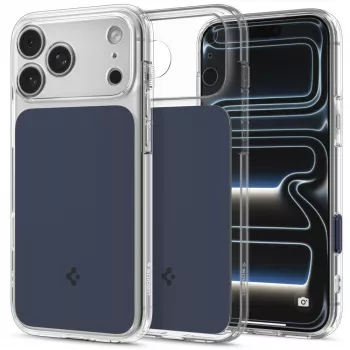 SPIGEN Ultra Hybrid T MagSafe iPhone 17 Pro Max / 18 Pro Max matzwart blauw