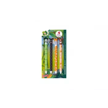 JOLLY gelpen diermotieven 0,5 mm blauw, 4 stuks (7005-0005)