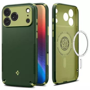 Spigen Nano Pop Hybrid Mag MagSafe-hoesje voor iPhone 17 Pro / 18 Pro – groen