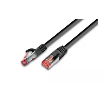 Wirewin Cat6 S/FTP PIMF patchkabel, LSOH, zwart, RJ45 PKW-PIMF-KAT6 2.0 SW