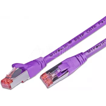 Wirewin Cat6 S/FTP LSOH patchkabel, RJ45, 20m, violet PKW-PIMF-KAT6 20.0 VT