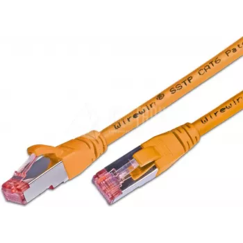 Wirewin Cat6 S/FTP LSOH patchkabel, 5 m, oranje PKW-PIMF-KAT6 5.0 OR