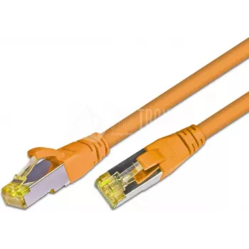 Wirewin Cat6a S/FTP patchkabel 0,25m oranje PKW-PIMF-KAT6A 0.25 OR