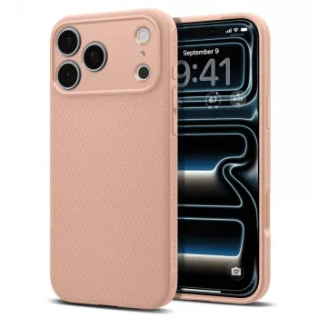 Spigen Liquid Air hoes voor iPhone 17 Pro Max / 18 Pro Max – roségoud