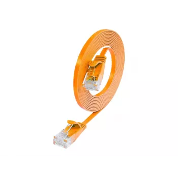 Wirewin Cat.6 Slim Ethernet patchkabel, U/UTP, 0,5 m, oranje PKW-SLIM-KAT6 0.5 OR