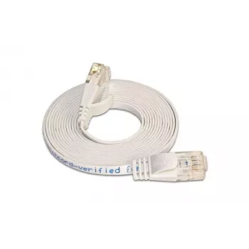 Wirewin Cat.6 Slim patchkabel U/UTP 7,5 m wit PKW-SLIM-KAT6 7.5 WS