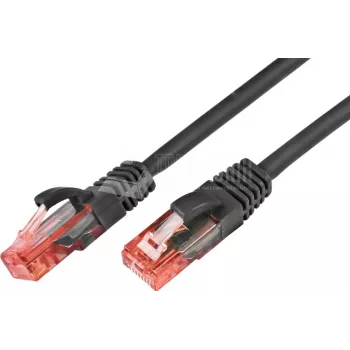Wirewin PKW-UTP-KAT6 7.0 SW Cat6 U/UTP netwerkkabel, 7 m, zwart
