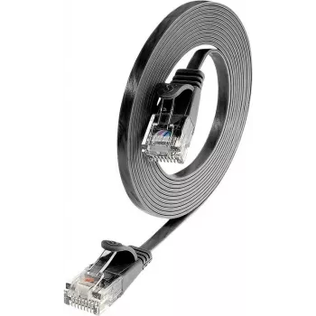Wirewin Cat6 U/UTP slim ethernet patchkabel, 7,5 m, zwart PKW-SLIM-KAT6 7.5 SW