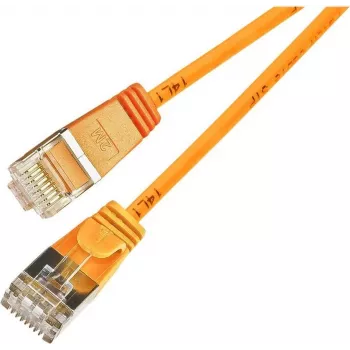 Wirewin Triotronik PKW-LIGHT-STP-K6 10.0 OR Cat6 F/FTP-patchkabel, RJ45 stekker naar stekker, 10 m, oranje