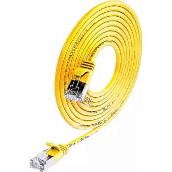 Wirewin Triotronik F/UTP Cat6 5m grijze Ethernet-patchkabel RJ45 naar RJ45, Gigabit 1000 Mbps, Foiled Twisted Pair PKW-LIGHT-STP-K6 5.0 GE
