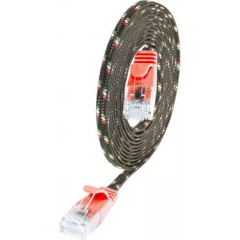 Wirewin SLIM Tough UTP-patchkabel Cat6 U/UTP rood 0,25m RJ45 PKW-TOUGH-K6 0.25 RT