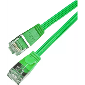 Wirewin Triotronik Cat6 U/FTP slim patchkabel 3m groen PKW-STP-SLIM-KAT6 3.0 GN