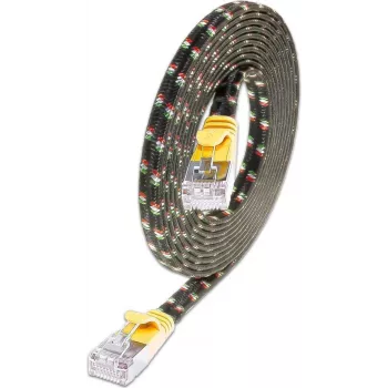 Wirewin SLIM ST6 5 GE - Cat.6 SLIM-Tough kabel, F/FTP, 5,0 m, geel PKW-TOUGH-STP-K6 5.0 GE