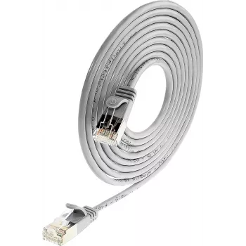 Wirewin Triotronik PKW-LIGHT-STP-K6 5.0 Cat6 afgeschermde Ethernet-patchkabel, RJ-45-stekker naar stekker, 5 m, zwart