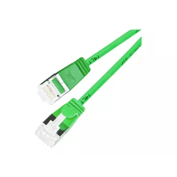 Wirewin PKW-LIGHT-STP-K6A 5.0 GN Cat 6a U/FTP Slim Ethernet patchkabel, groen, 5 m