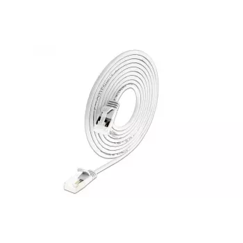 Wirewin Cat 6a U/FTP Slim rond patchkabel 7 m wit PKW-LIGHT-STP-K6A 7.0 WS