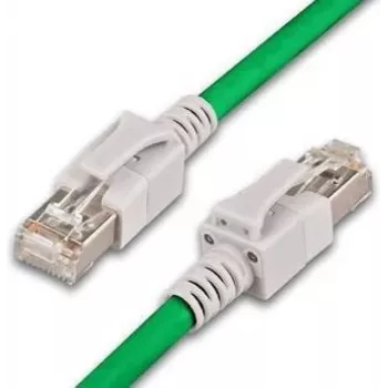 Wirewin PKL-PIMF-KAT6A 1.0 GN Cat6a S/FTP-patchkabel, 1m, groen